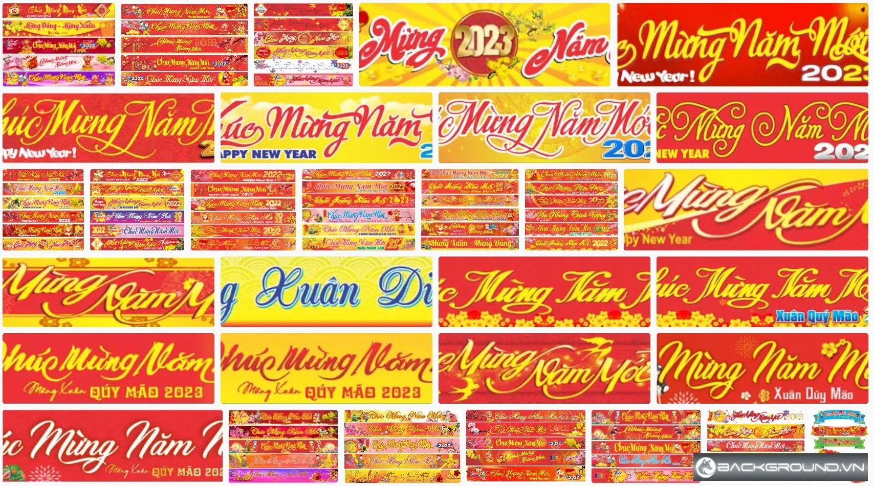 33+ Băng rôn chúc mừng năm mới