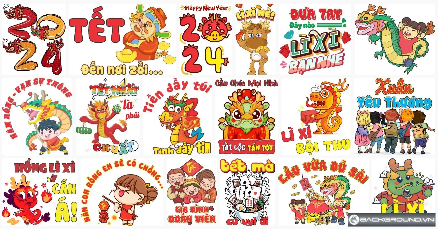 18+ File in áo thun Tết 2024