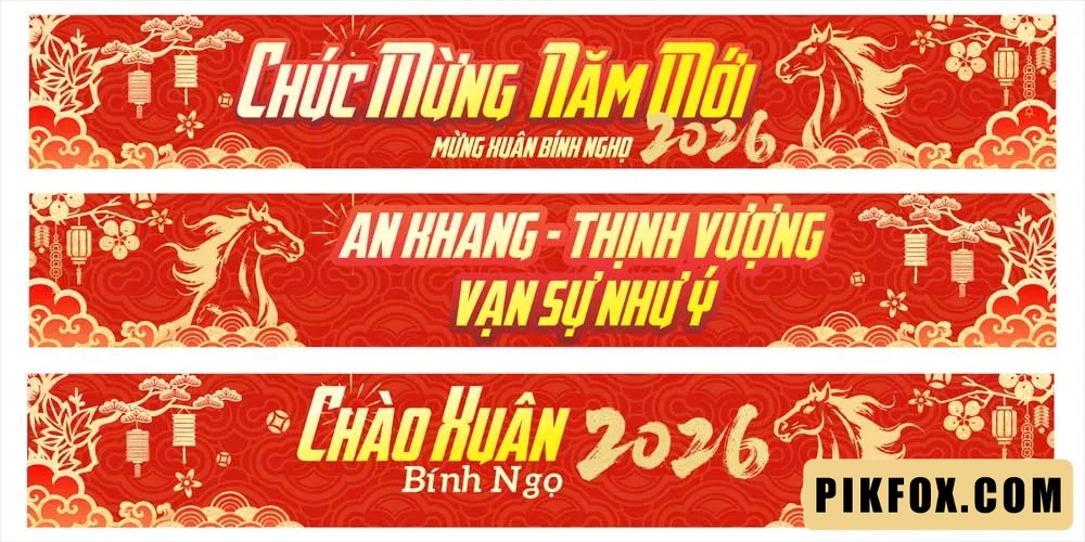 Băng rôn Tết 2026 (2)