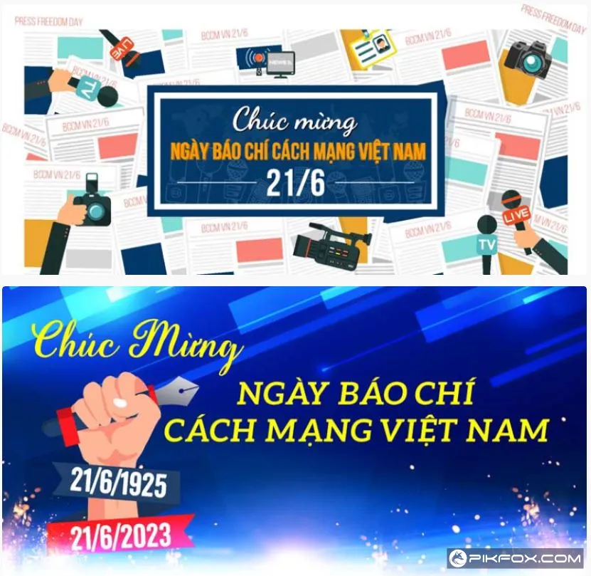 2+ Backdrop Ngày báo chí Việt Nam