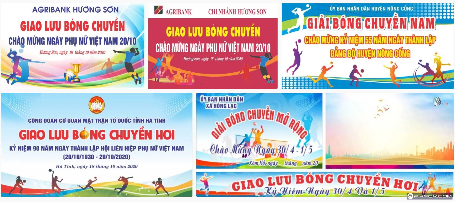 5+ Background giải bóng chuyền