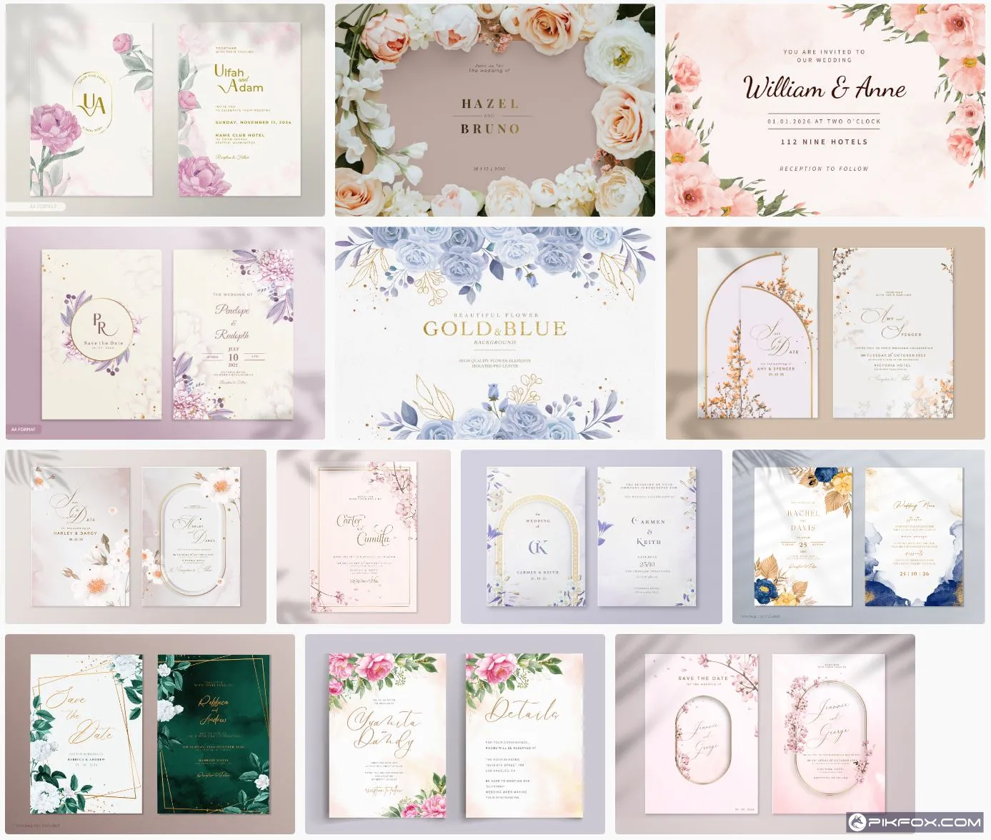 15+ Background wedding psd