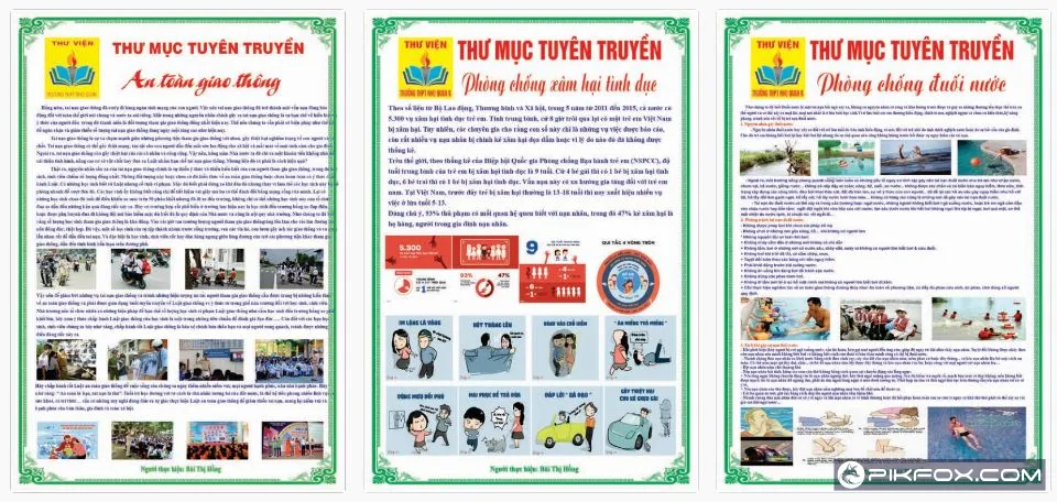 3+ Bảng tuyên truyền THPT