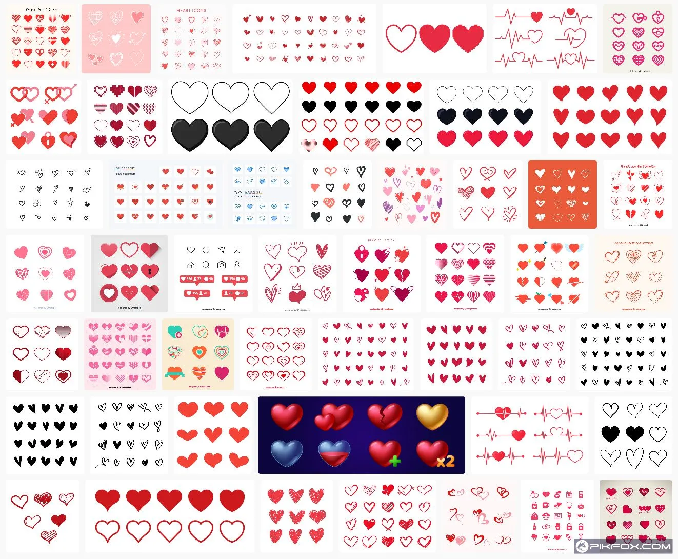 50+ Icon Heart