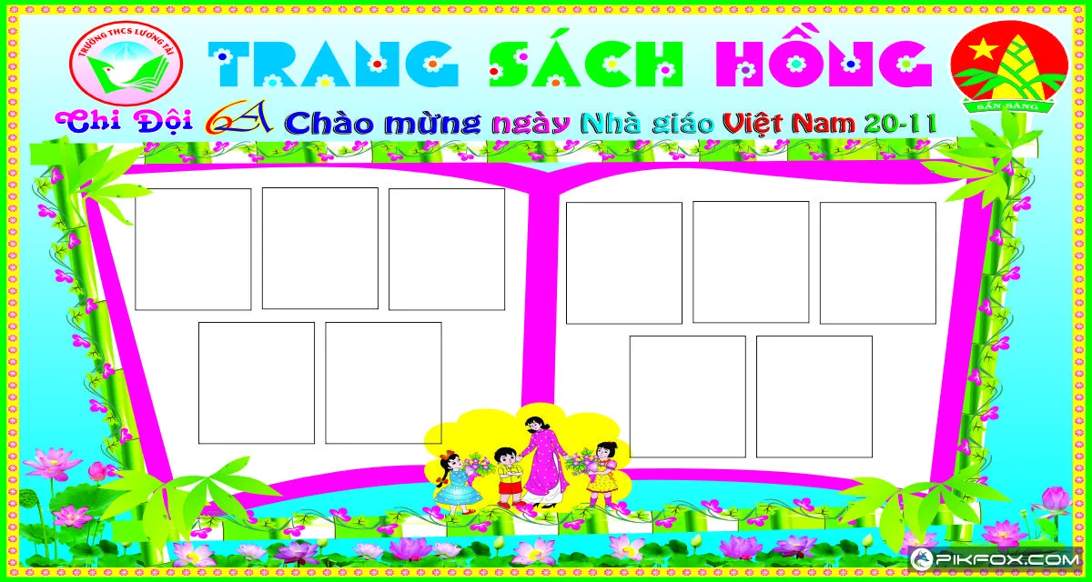 Bảng trang sách hồng