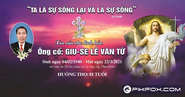 Phông đám tang công giáo